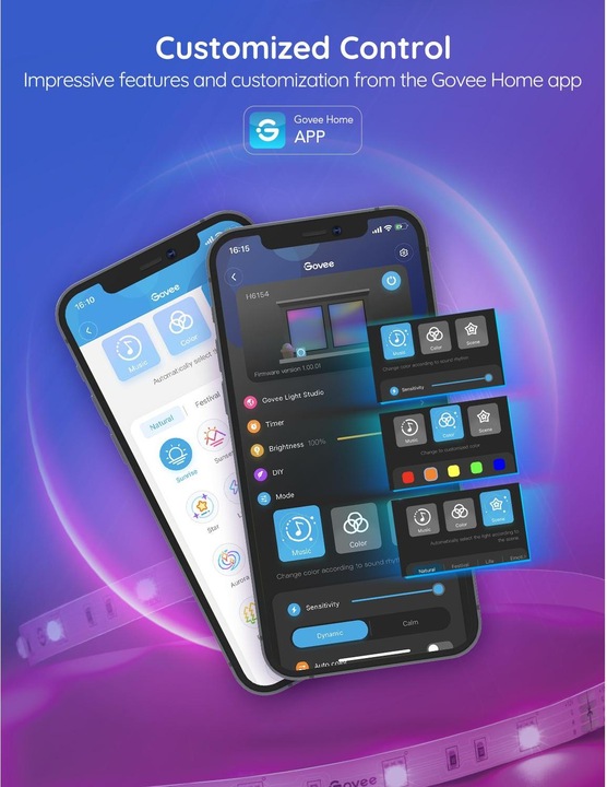 Image du produit Govee Smart (RGB, 1500 cm, Intérieur)