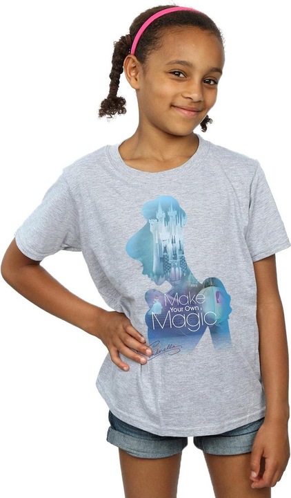 Immagine prodotto Cinderella Make Your Own Magic Maglietta Profilo Ragazze (128)