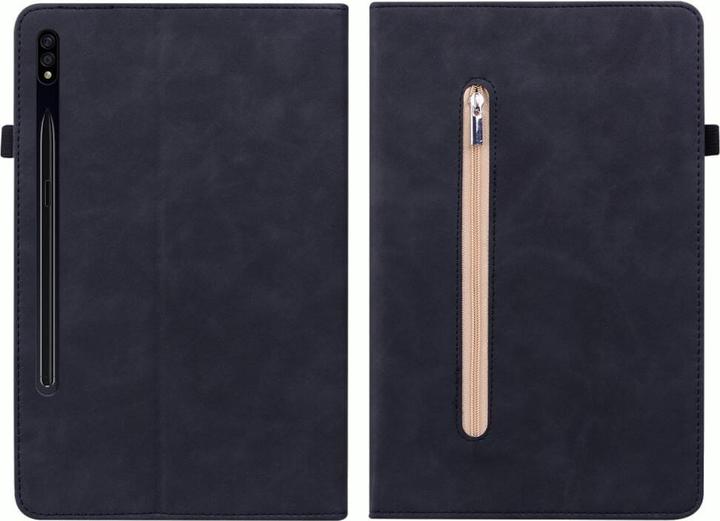 Image du produit Cover-Discount Galaxy Tab S9+ - Housse de protection avec fermeture à glissière étui noir (Galaxy Tab S10+, Galaxy Tab S9+, Galaxy Tab S9 FE)