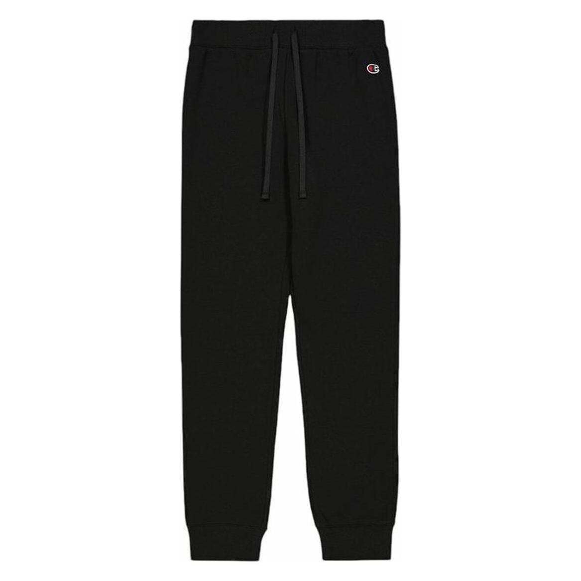 Champion, Damen, Sporthose, Spodnie Damskie Rib Cuff Czarne 117550 KK001 S (S), Schwarz