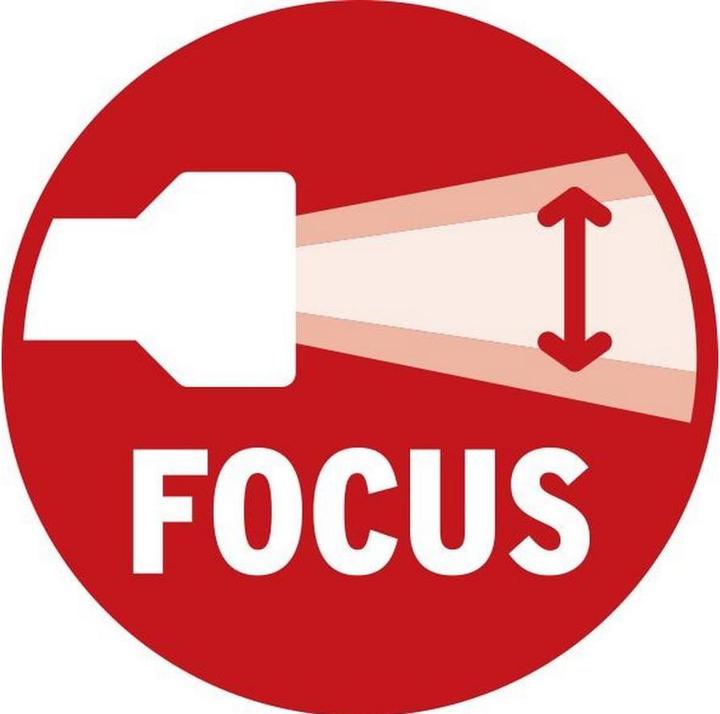 Actual product image Brennenstuhl Battery torch LED LuxPremium TL 210 AF, IP44, 200lm (14.90 cm, 200 lm)