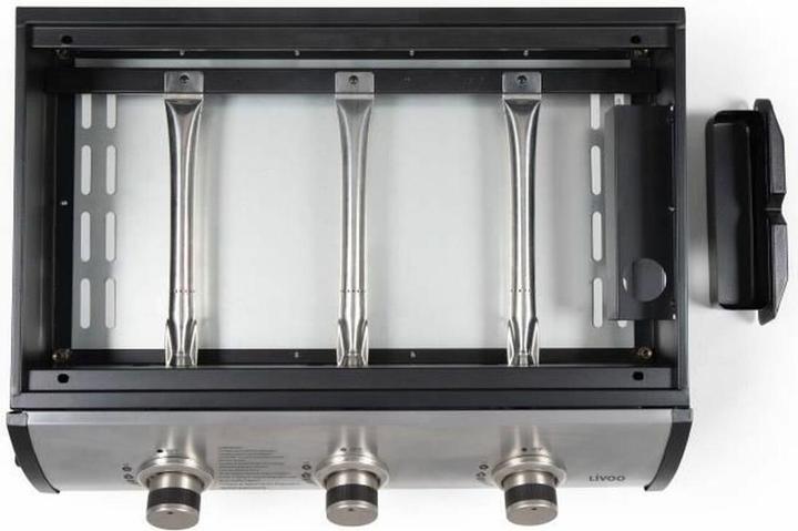 Actual product image Livoo 3 burners gas plancha (7.50 kW)