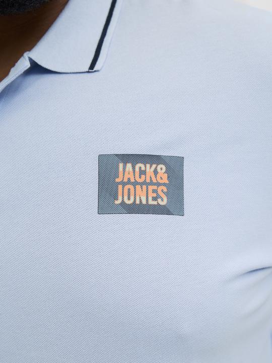 Actual product image Jack & Jones Plus Size Gedruckt Poloshirt Poloshirt (4XL)