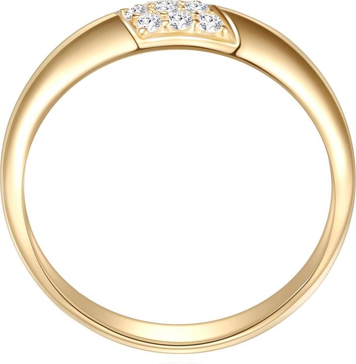 Produktbild Rafaela Donata Damen Sterling Silber Zirkonia gelbgold - 11404 (54, 925 Silber)