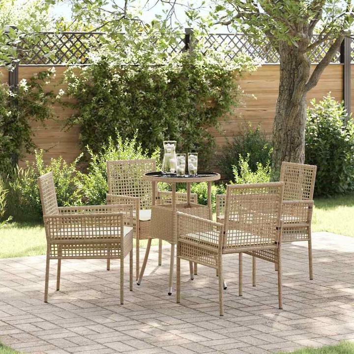 Actual product image vidaXL Garden dining set (80 cm)