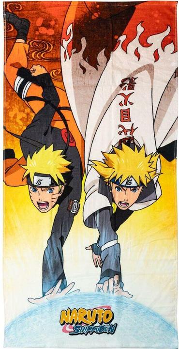 Cerdá Naruto Shippuden Handtuch Premium Naruto & Minato 70 x 140 cm (70 x 140 cm)