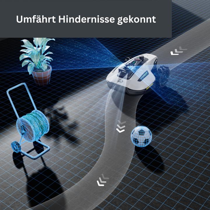 Actual product image Mammotion YUKA mini 2 1000 (1000 m², Without boundary wire)