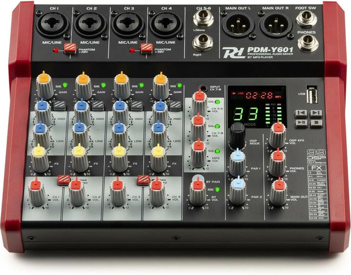 Produktbild Power Dynamics PDM-Y601 (Studio- und Livemixer)