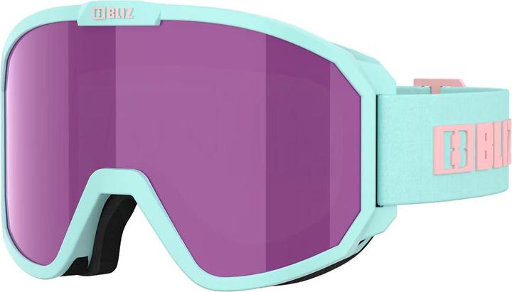 Matt Mint w Pink Logo, Brown w Pink Multi