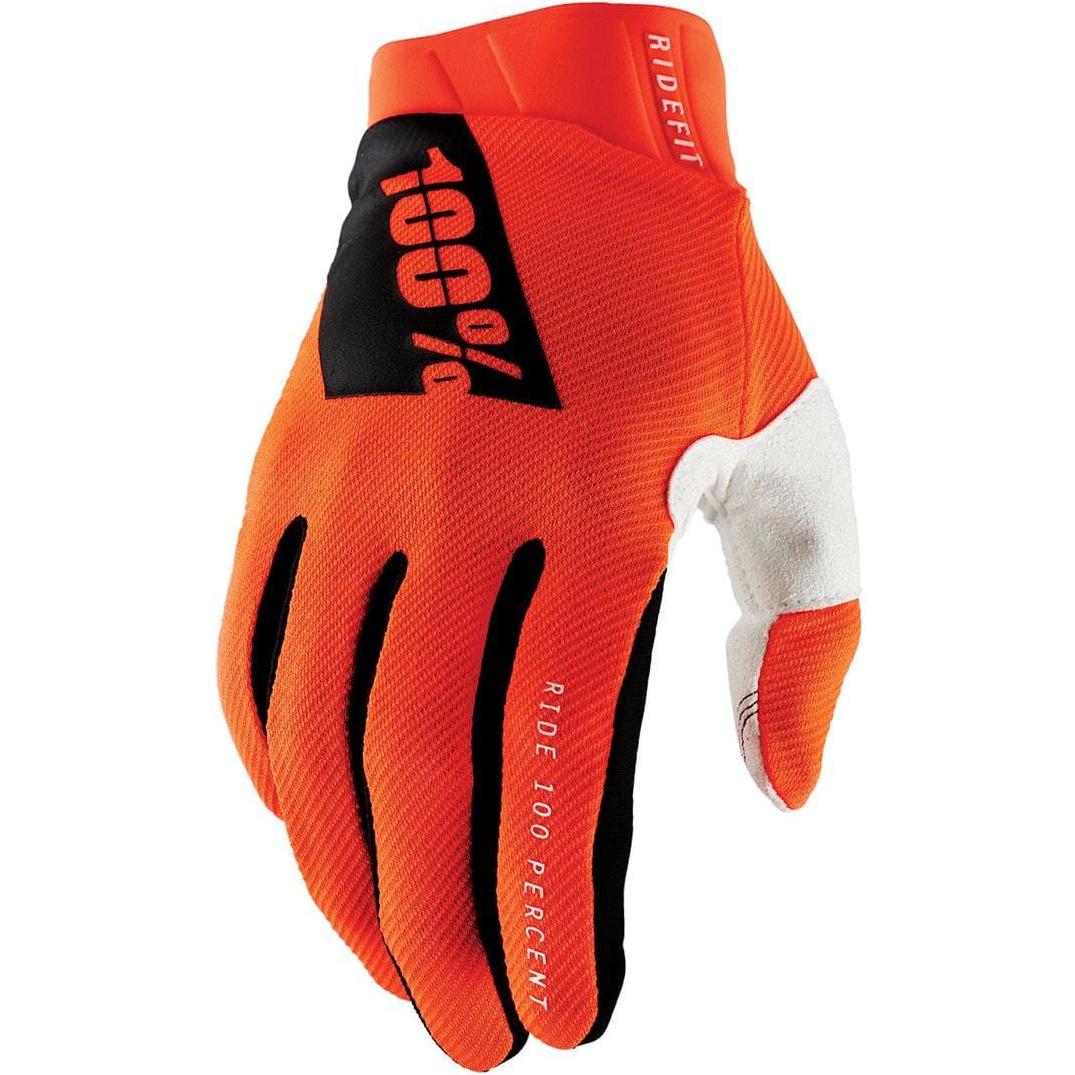Thumbnail - 100%, Herren, Handschuhe, Ridefit Handschuhe, Orange, (S)