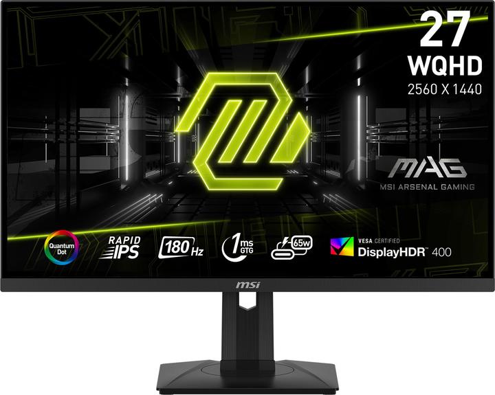 Actual product image MSI MAG 274QRF QD E2 (2560 x 1440 pixels, 27")