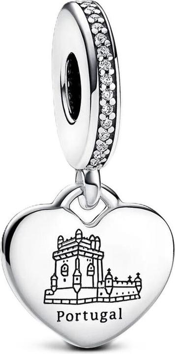 Image du produit Pandora Damenperlen 792017CZ E028 Silberfarben