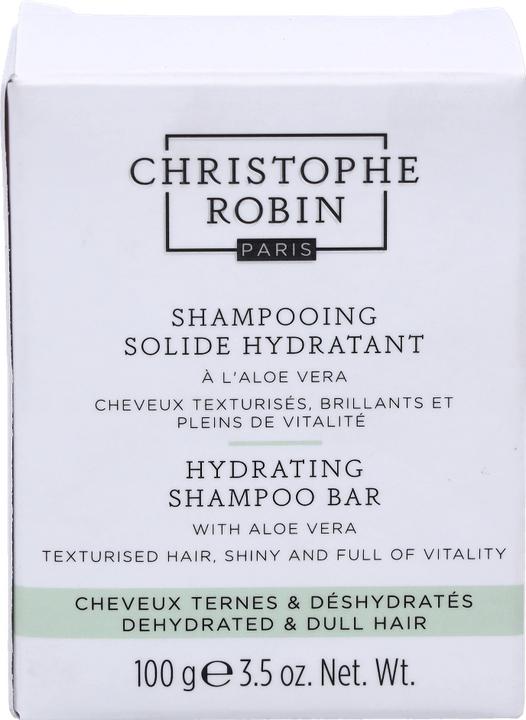 Produktbild Christophe Robin Hydrating Shampoo Bar with Aloe Vera (100 ml, Festes Shampoo)