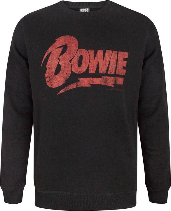 Immagine prodotto Amplified Felpa David Bowie Logo Uomo (S)