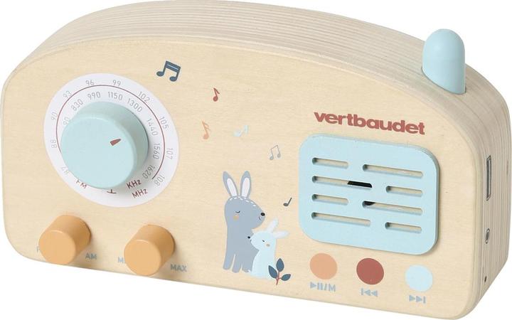 Actual product image Vertbaudet Baby Spielzeug-Radio WALDFREUNDE, Holz-FSC®