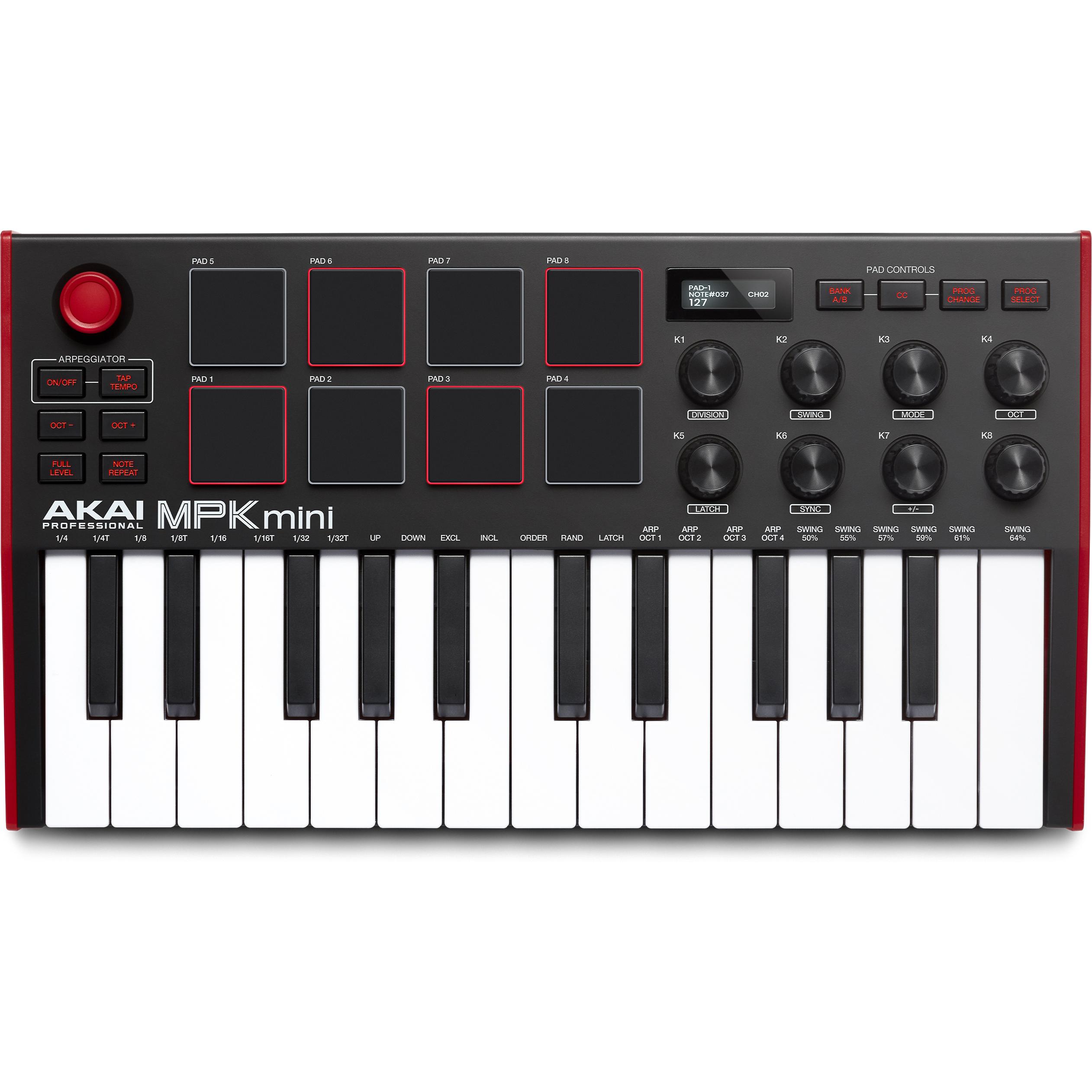 【美品】AKAI MPK mini MK3 Akai MPK mini MK3