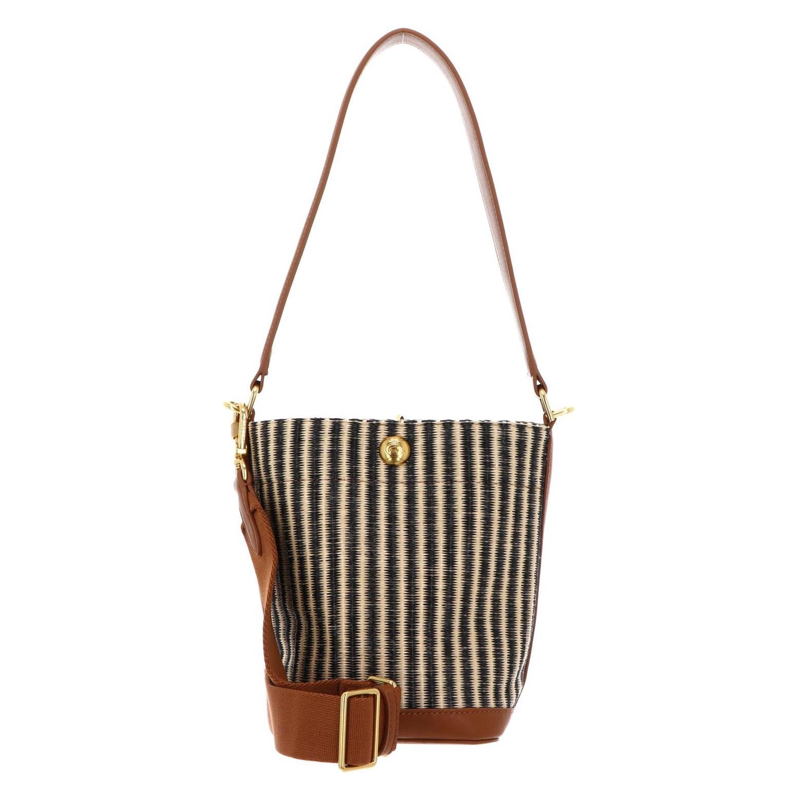 Lacoste, Damen, Handtasche, Summer Pack Bucket Bag, Braun