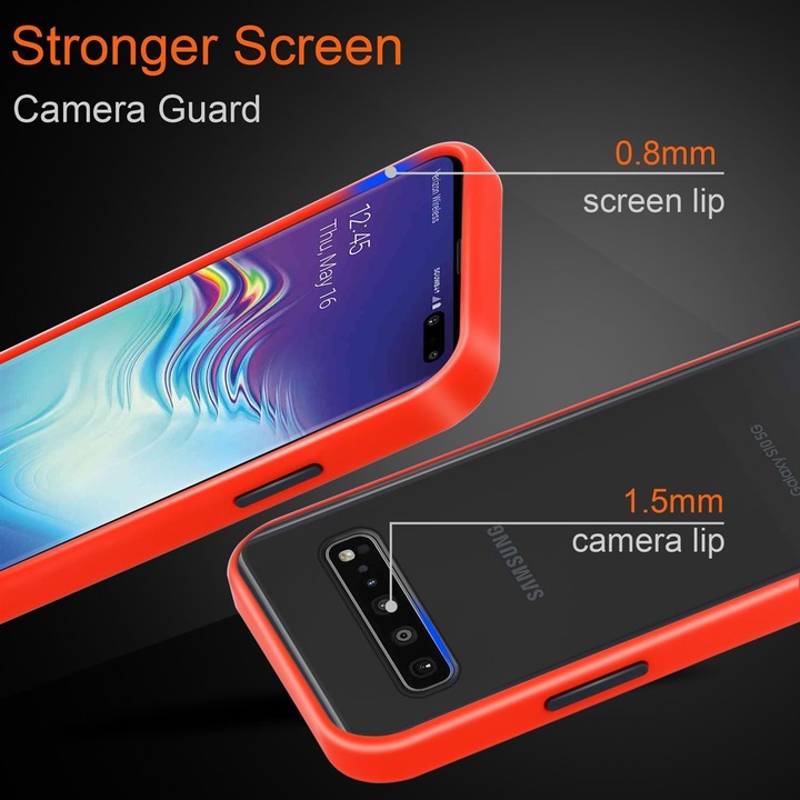 Image du produit Cadorabo Couverture mate hybride (Samsung Galaxy S10)