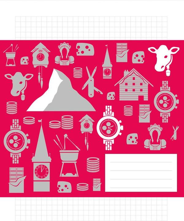 Image du produit Naturaline Cahier scolaire FSC (E5, Quadrillé, Couverture rigide)