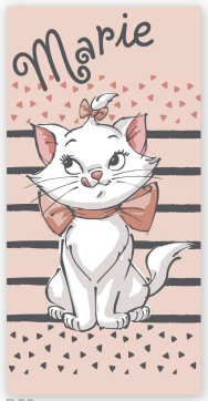 Disney Towel - 70x140 cm - Aristocat (110047) (70 x 140 cm)