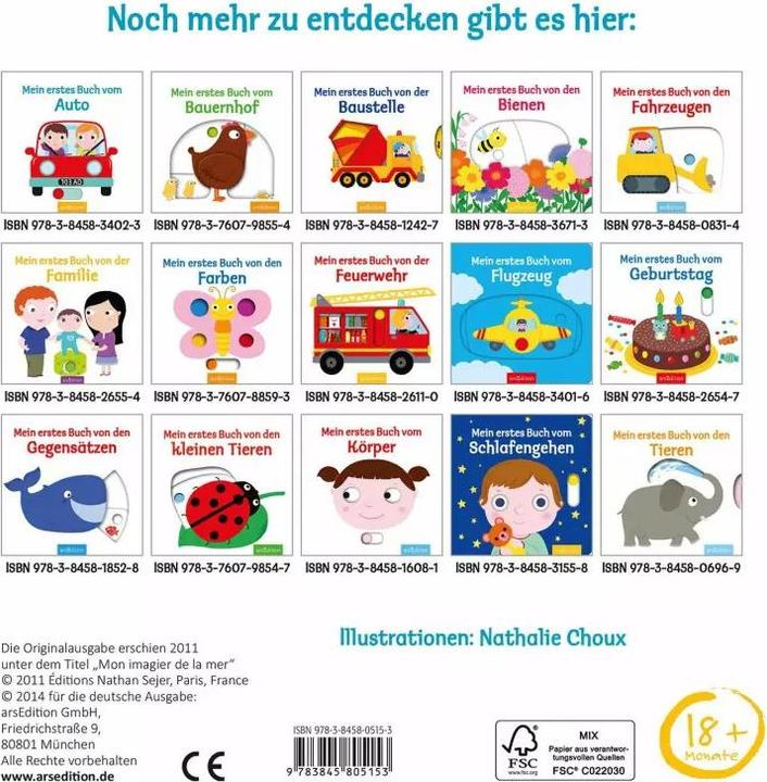 Produktbild Mein erstes Buch vom Meer (Deutsch)