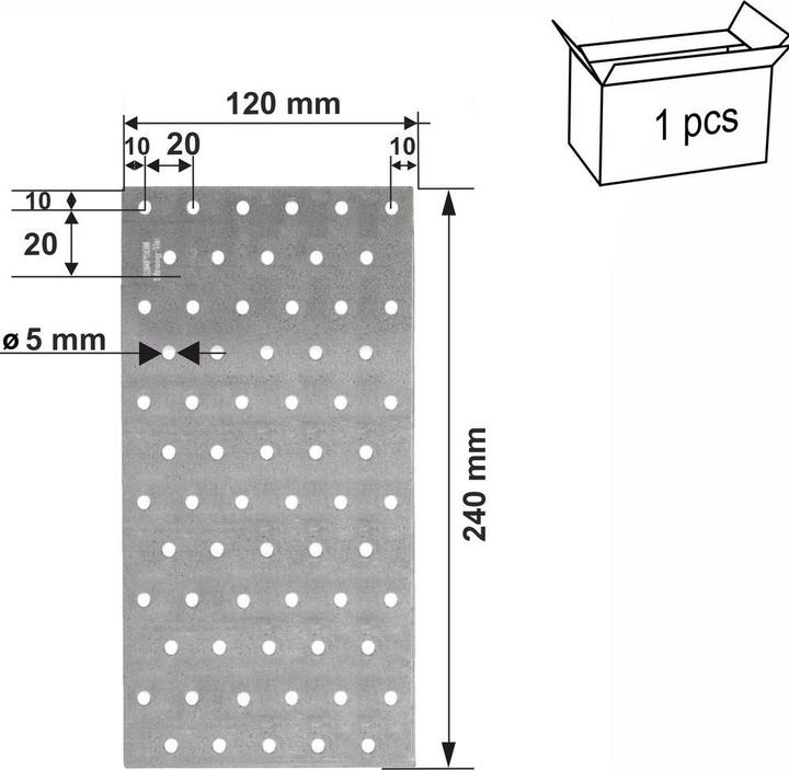 Image du produit Simpson Sst Plaque perforée (1 pcs)