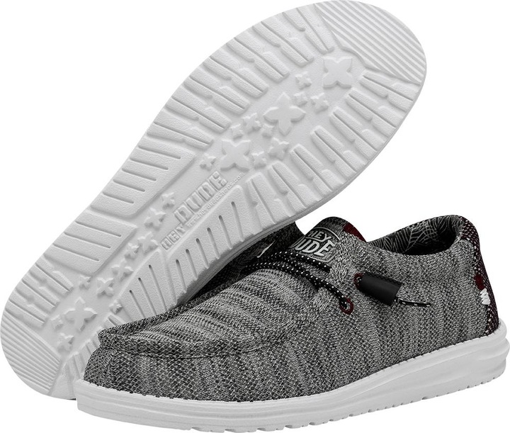 Actual product image Hey Dude Wally Sox Stitch (41)