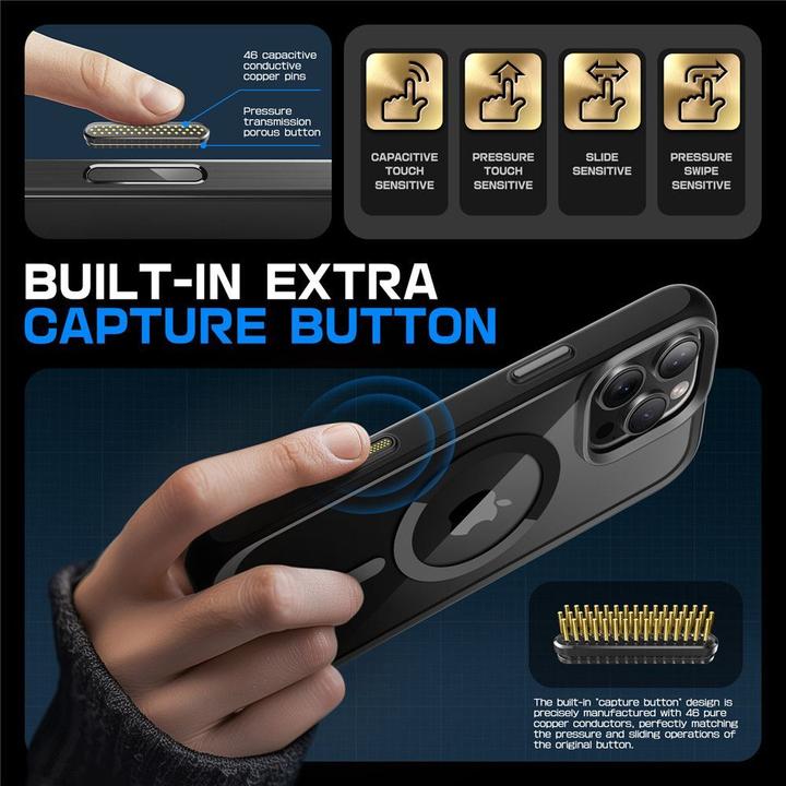 Immagine prodotto Supcase Ub Mag Magsafe Iphone 16 Pro Nero (Apple iPhone 16 Pro)