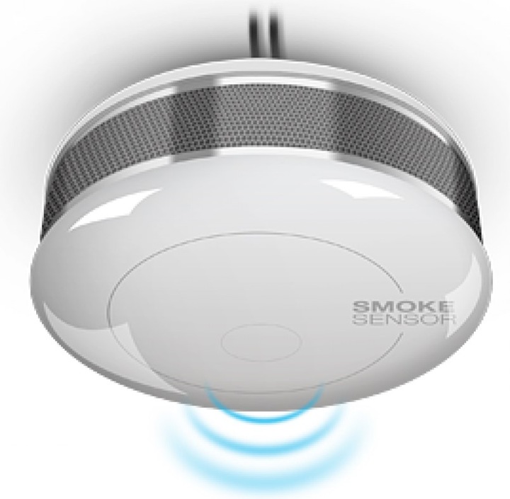 Actual product image Fibaro smoke sensor