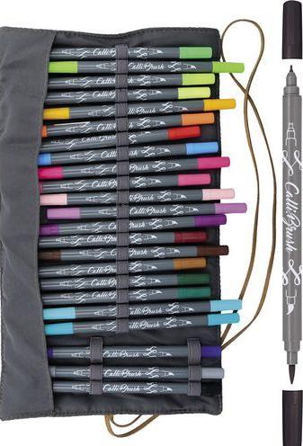 Actual product image Online Callibrush Pen Double Tip (24 x)