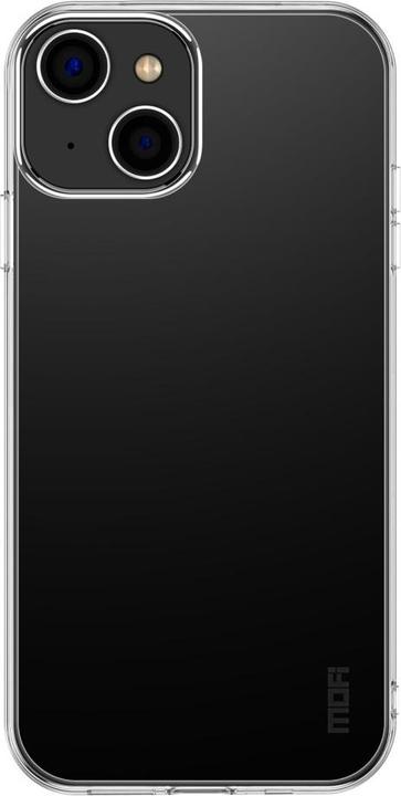 Actual product image Mofi iPhone 15 Slim Rubber Case Transparent (Apple iPhone 15)