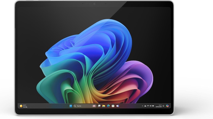 Produktbild Microsoft Surface Pro – Copilot+ PC (mit Netzteil) – 11. Edition (13", Snapdragon X Plus X1P-64-100, 16 GB, 256 GB, Ohne Tastaturlayout)