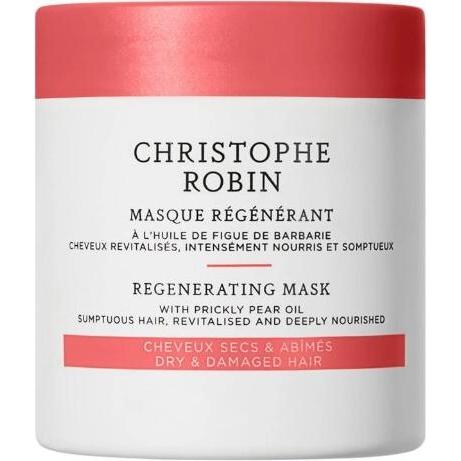 Christophe Robin, Shampoo, Shampoo rigenerante CR con olio di semi di fico d'India 1000 ml (1000 ml, Shampoo liquido)