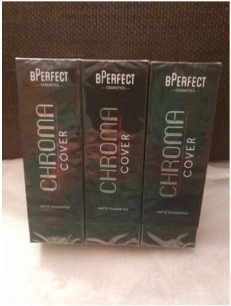 Actual product image BPerfect Cosmetics BPerfect Chroma Cover Matte Foundation