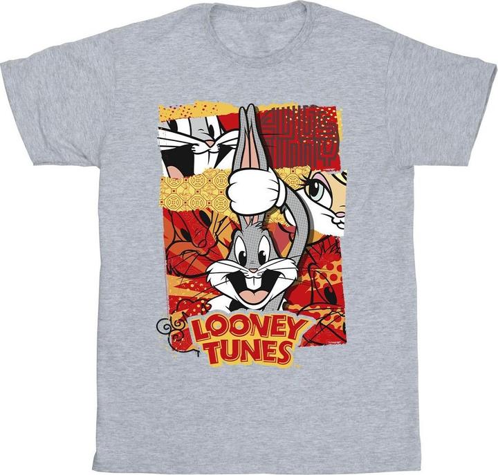Immagine prodotto Looney Tunes Bugs Rabbit Comic New Year Maglietta Ragazzi (152, 158)