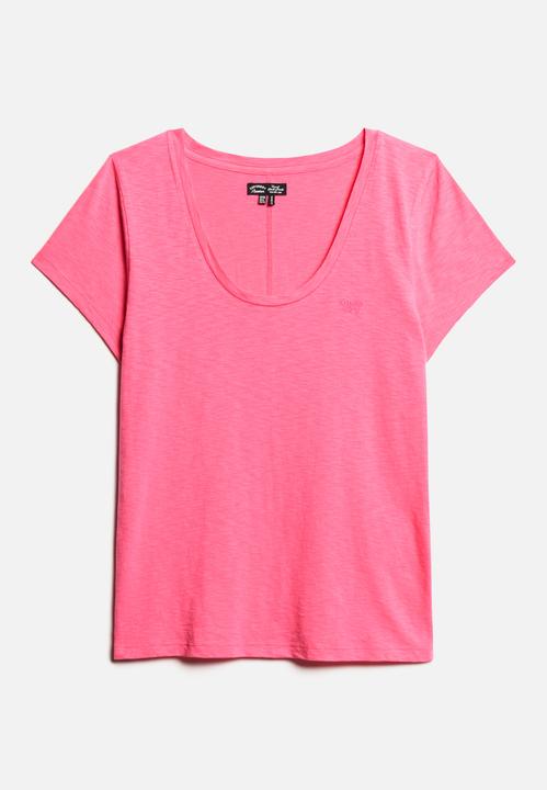 Actual product image Superdry Scoop Neck Tee (L)