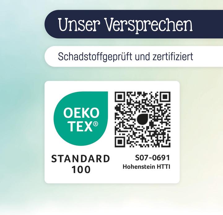 Produktbild Julius Zöllner Stilltuch Musselin denim (18 cm, 47 cm)