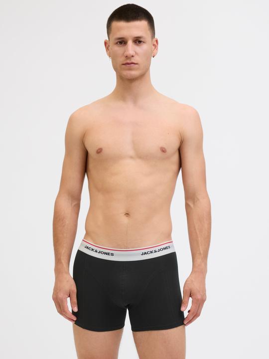 Actual product image Jack & Jones Jackayden Solid Trunks 3 Pack Sn (S, pack of 3)