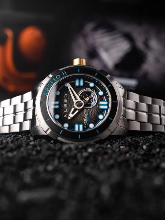 Produktbild Nubeo NB-6093-11 Apollo 55th (Lünette drehbar links)