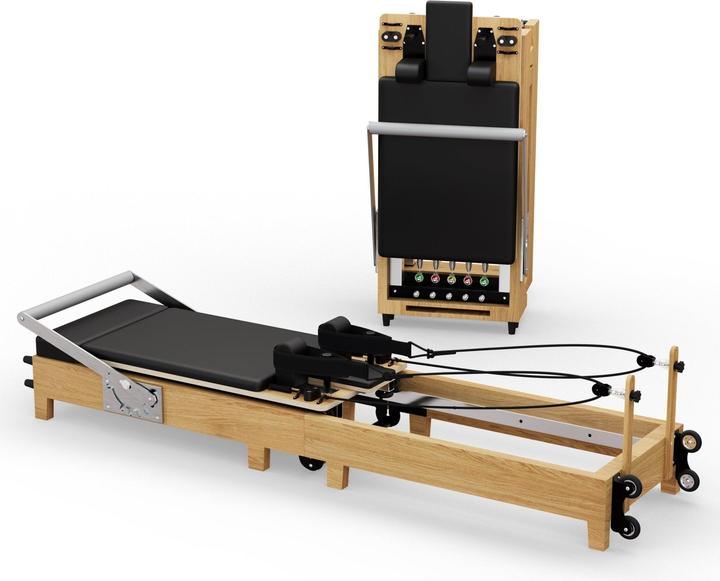 Produktbild Twheels Pilates Reformer aus Ahornholz (faltbar) -