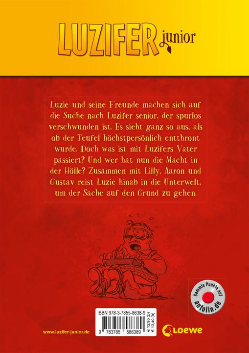 Produktbild Luzifer junior - Einmal Hölle und zurück (Deutsch, Jochen Till, Loewe Kinderbücher, Raimund Frey, 2018)