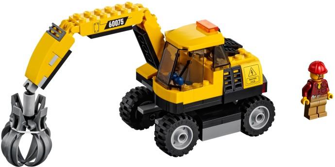 Image du produit LEGO L'excavatrice et le camion (60075, LEGO City)