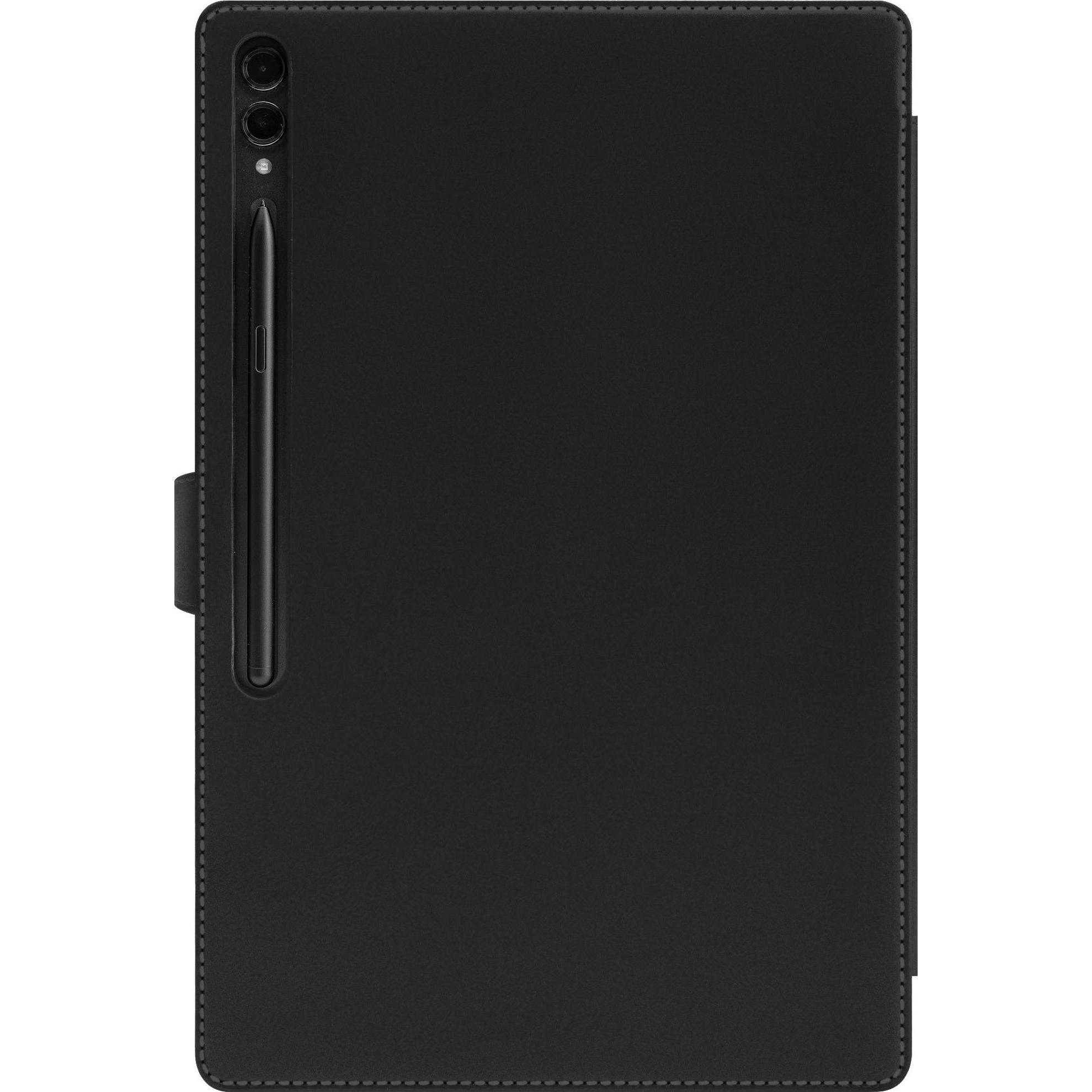 Thumbnail - Noreve Lederschutzhülle Samsung Galaxy Tab S9 Ultra (Galaxy Tab S9 Ultra), Tablet Hülle, Schwarz