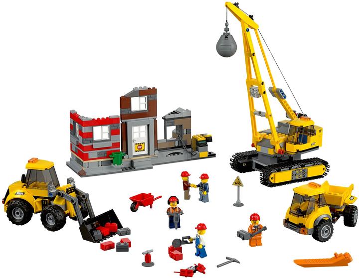 Produktbild LEGO City Abriss Baustelle (60076, LEGO City)
