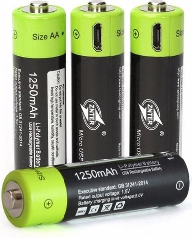 Znter AAA 1,5V 600mAh (4 Stk., AAA, 600 mAh) - kaufen bei Digitec