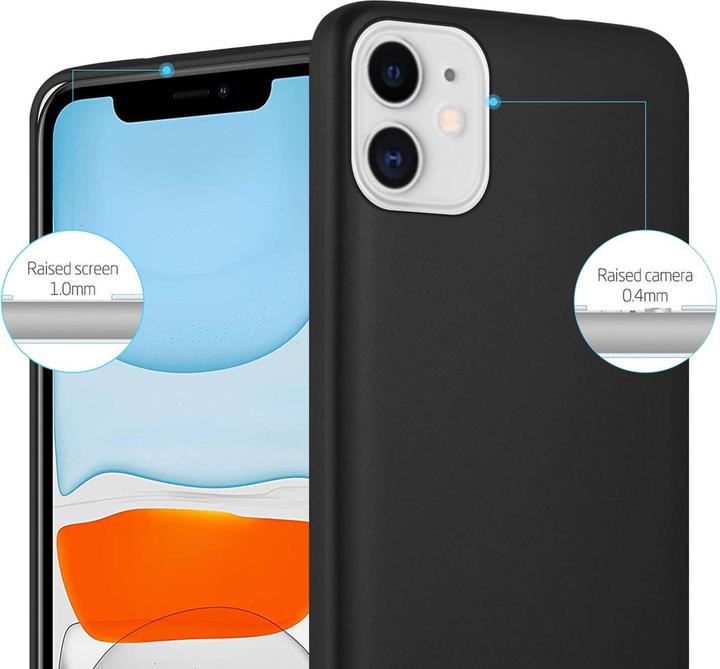 Actual product image Cadorabo TPU Matt Metallic Cover (Apple iPhone 11)