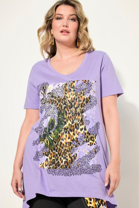 Image du produit Miamoda T-Shirt, A-Linie, Leo-Motiv, Halbarm (42)