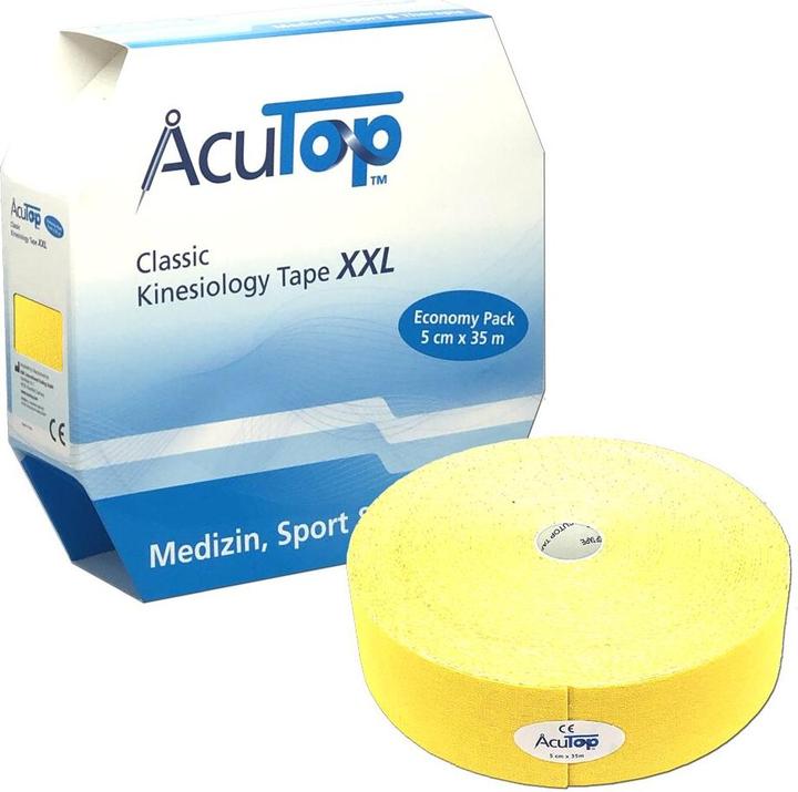 Image du produit AcuTop XXL Classic Tape 5cm x 35 m Jaune (35 m)