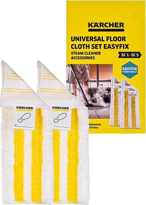 Image du produit Kärcher Kit universel de lingettes pour sols EasyFix