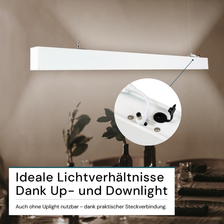 Immagine prodotto Luxula LED Büro-/Tresenleuchte Up&Down, weiss (3600 lm)